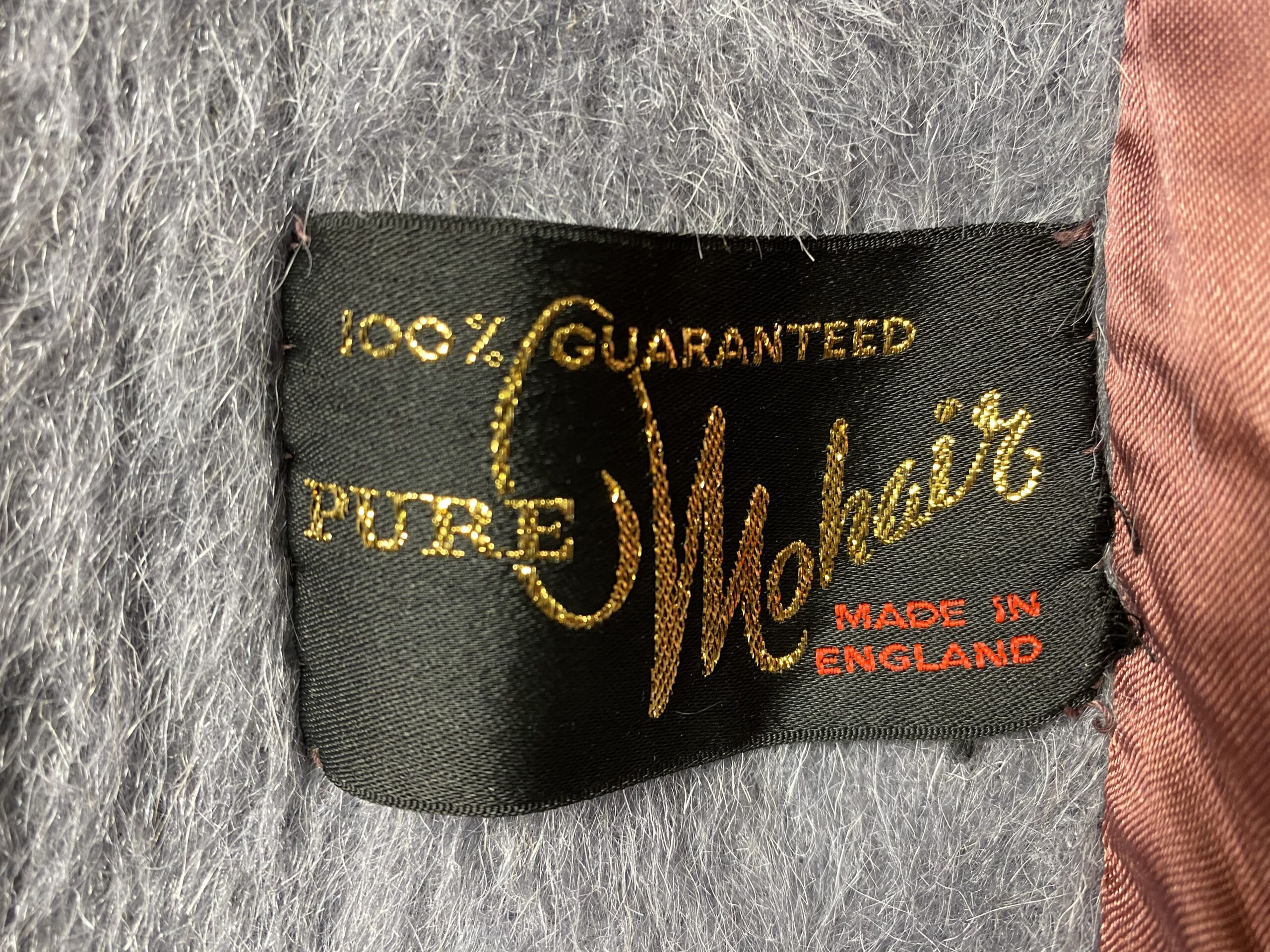 Vintage Mohair wrap coat with belt – Crocus Coulee Reworn